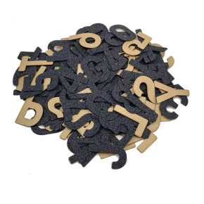 Griptape Pepper - Alphanumeric Custom Griptape Kit (schwarz)