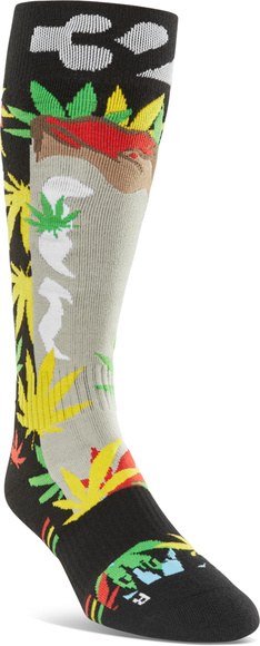 Thirty Two - TM Merino Socken (schwarz/kohlefarben)