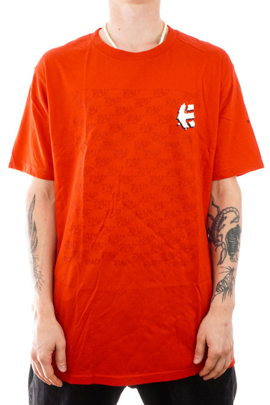 Etnies T-shirt - Rad Monogramm (rot)