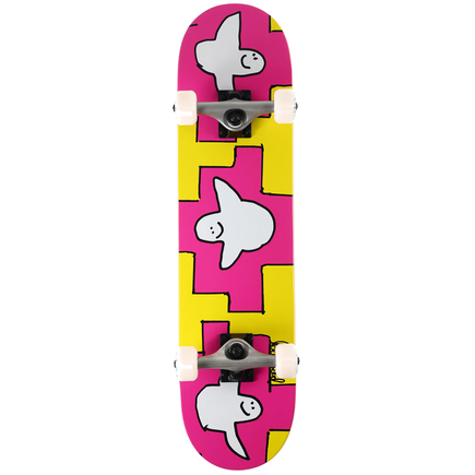 Komplettbrett Krooked - Trio rosa/gelb