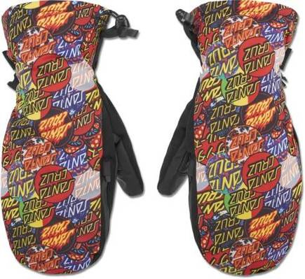 Thirty Two Snowboard Handschuhe - Santa Cruz Mitt (schwarz/rot)