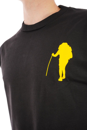 Skate Mental T-Shirt - Mach eine Wanderung (schwarz)