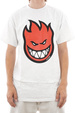 Spitfire T-Shirt - BigHead (Asche/Rot/Schwarz/Weiß)