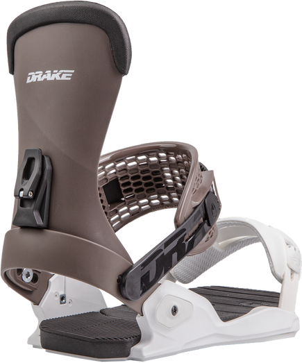 Drake Bindings - Fifty Rusty Tootbrush (schokoladenfarben/weiß)