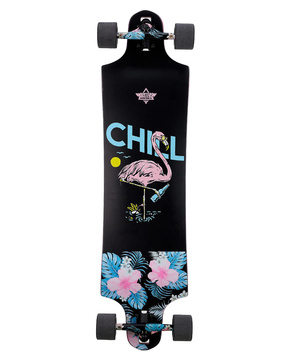 Longboard Dusters California - Chill Drop Down 38" (schwarz)