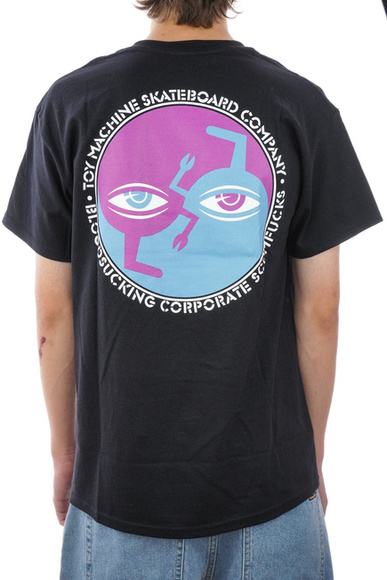 T-Shirt Spielzeugmaschine - Ying Yang (schwarz)