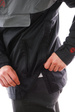 Spitfire Jacket - Hombre Anorak schwarz/grau/rot