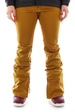 Damen-Snowboardhose L1 Premium Goods - Heartbreaker Twill tabacco