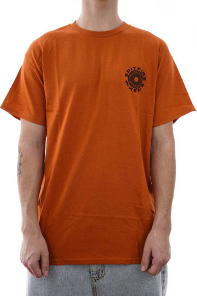 Spitfire T-Shirt - Classic 87 Swirl (orange/schwarz)