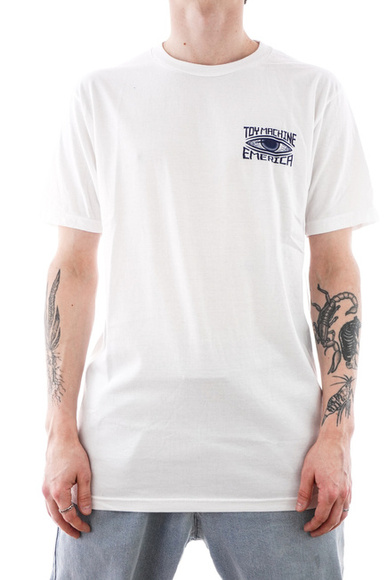 Emerica x Toy Machine Auge T-shirt (weiß)