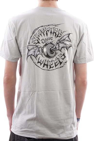 Spitfire - Live To Burn Klassisches T-Shirt (weiß)