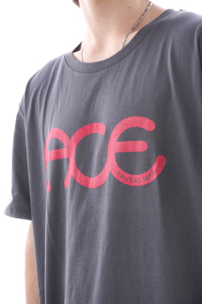 Ace - Rings T-Shirt (anthrazit/rosa)
