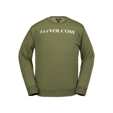 Volcom Snowboard Sweatshirt - Core Hydro Crew (Militär)