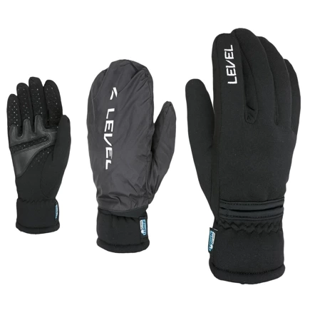 Snowboard-Handschuhe Level - Trail Polartec I-Touch (schwarz)