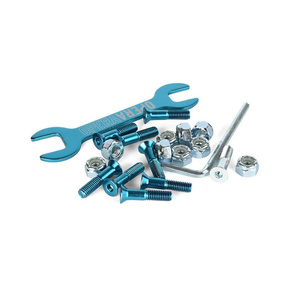Opernhalterungen - Allen Hardware (blau/silber)