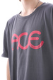 Ace - Rings T-Shirt (anthrazit/rosa)