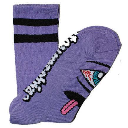 Toy Machine Socken - Bloodshot (lila)
