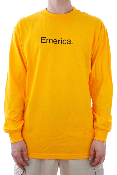 Emerica Longsleeve - Eff Corporate (gold)