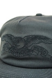 Antihero Baseballkappe - Basic Eagle (schwarz/schwarz)