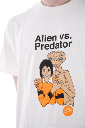 Skate Mental t-shirt - Alien vs Predator (weiß)