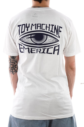 Emerica x Toy Machine Auge T-shirt (weiß)