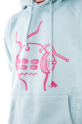 Emerica x Toy Machine Antenna Sweatshirt (hellblau)