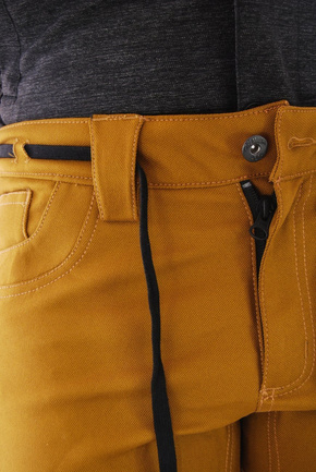 Damen-Snowboardhose L1 Premium Goods - Heartbreaker Twill tabacco