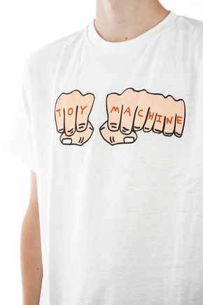 Toy Machine T-shirt - Fäuste T-Shirt (weiß)