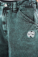 Krooked Hose - PT Eyes Denim Twill (grün überfärbt)
