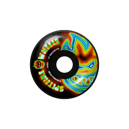 Spitfire Wheels - F4 99du Big Head Radioactive Classic (schwarz)