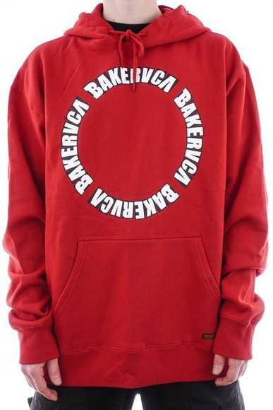 RVCA Sweatshirt - BAKER RVCA hellrot