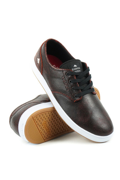 Emerica Stiefel - The Romero Laced (schwarz/rot/schwarz)