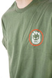 Spitfire T-Shirt - Classic Swirl Oval Mil (grün)