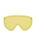 Volcom Footprints Goggles - Matte White Stone/Eis Chrom + Gelb