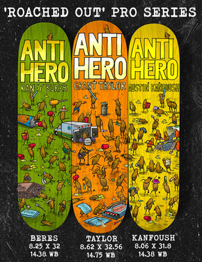 Deck Antihero - Taylor Roached Out 