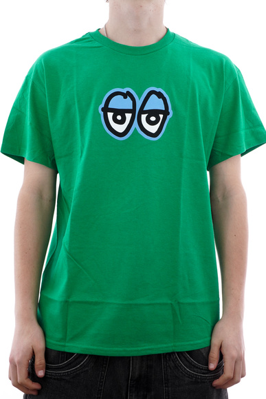 T-shirt Krooked - Augen (grün)
