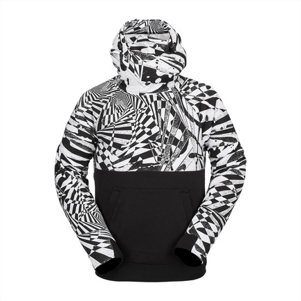 Volcom Snowboard Sweatshirt - Hydro Riding HD (schwarz/weiß)