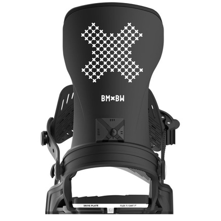 Gebogene Metallbindungen für Damen - Stylist (schwarz)