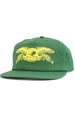 Antihero Baseballkappe - Basic Eagle (dunkelgrün/gelb)