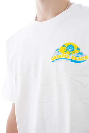 Antihelden-T-Shirt - Grimple Beach (weiß)