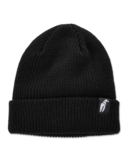 Crab Grab Wintermütze - Claw Label Beanie (schwarz)