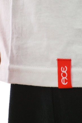 Ace T-shirt - Turndown weiß