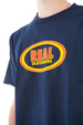 T-Shirt Real - Oval (navy/rot/gold)