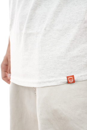 Spitfire T-Shirt - BigHead (Asche/Rot/Schwarz/Weiß)