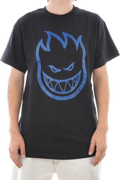 Spitfire T-Shirt - BigHead (schwarz/marine)