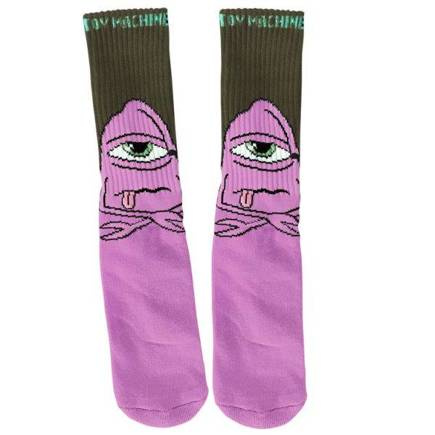 Toy Machine Socken - Bored Sect (lavendel)
