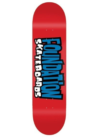 Deck Foundation - Aus den 90er Jahren Rot