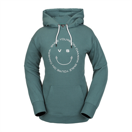 Volcom Damen Snowboard Sweatshirt - Costus HD (Balsam)