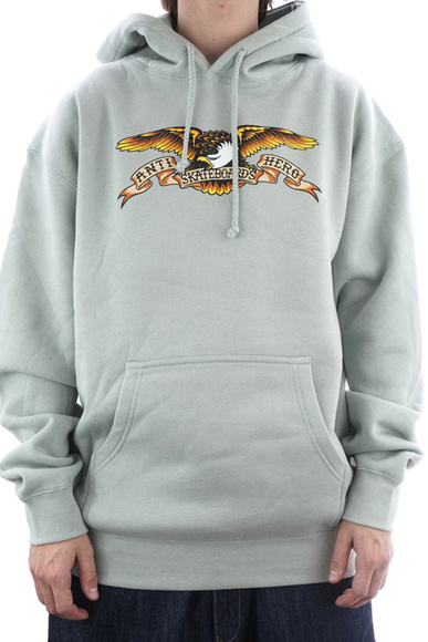 Antihero Sweatshirt - Eagle staubig salbei/schwarz