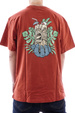 Santa Cruz T-Shirt - Tiki Hand Strip (dunkler Rost)